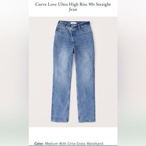 Abercrombie 90s jeans NWT